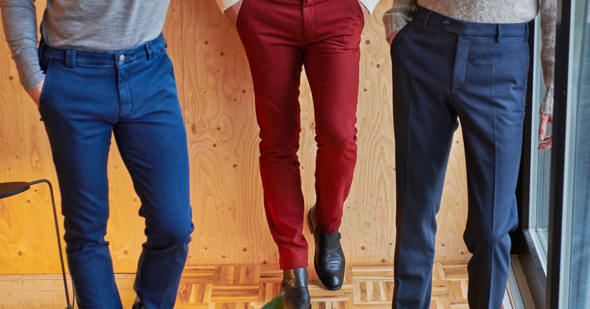 Pantalons de ville chez Henry Habilleur à Niort
